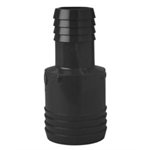 1.5" X 1.25" POLY / PVC INSERT COUPLING (GRAY)