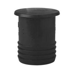 3 / 4" POLY / PVC INSERT PLUG (GRAY)