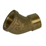 2" NO-LEAD BRASS ST-45 DEGREE ELBOW