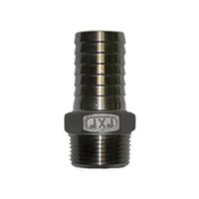 1.25" THD X 1" INSERT S.S. MALE ADAPTER