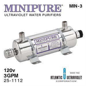 MIN-3 MINI-PURE UV UNIT