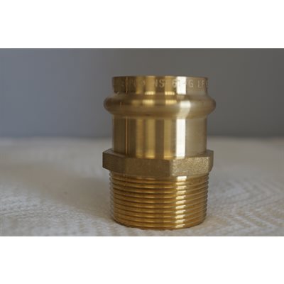 3 / 4" "B" PRESS MALE ADAPTER