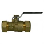 1" NO-LEAD COMP.BALL VALVE w / DRAIN