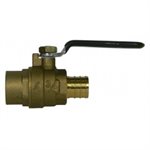 3 / 4" NO-LEAD SWT X PEX BALL VALVE 