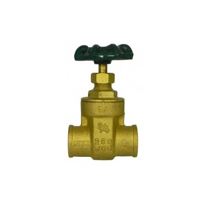 1" SWT NO-LEAD GATE VALVE