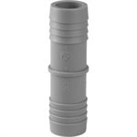 1" POLY / PVC INSERT COUPLING (LIGHT GRAY)