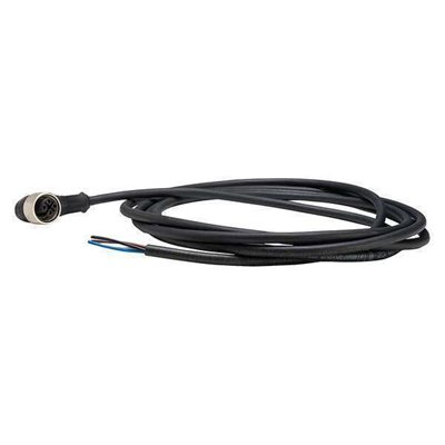 M12 4PIN CABLE & CONNECTOR (15 FT)