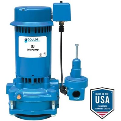 GOULDS 3 / 4 HP SJ SERIES DEEP WELL 2-STAGE JET PUMP